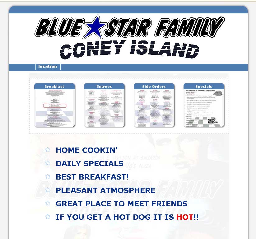 Bluestar Family Coney